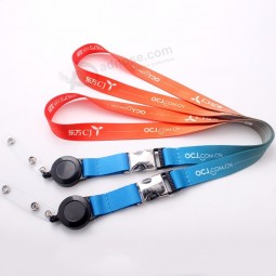 wholesale id card holder vip lanyards with yoyo