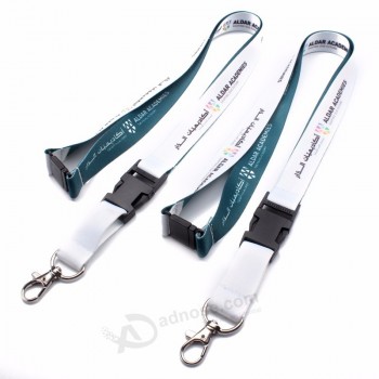 News 2019 cheap items lanyard with breakaway buckle