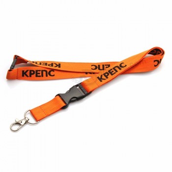 High quality neck custom polyester woven lanyards