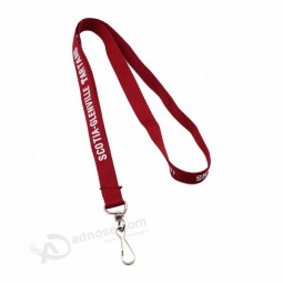 custom lanyard Id badge holder polyester lanyards for key  with logo custom