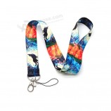 1 longe personnalisée Van Gogh et Wolf Art Lanyard Sangle de cou pour USB