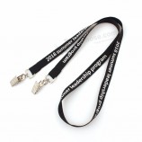 Siebdruck recyceln Material Lanyard für ID-Karte