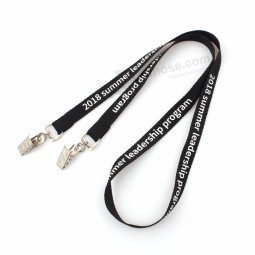 Siebdruck recyceln Material Lanyard für ID-Karte