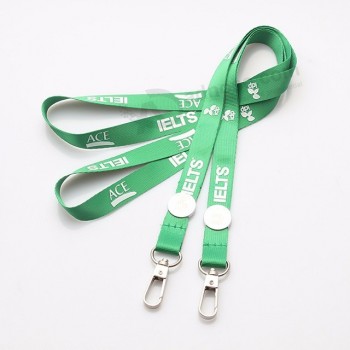 Clip métallique de longe durable personnalisé promotionnel