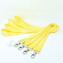 Sérigraphie taille étroite cordon en nylon véritable personnalisé