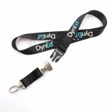 Longes de clé de voiture avec logo imprimé durable avec boucle de déverrouillage