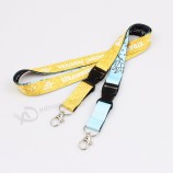 cordones de seguridad con hebilla de seguridad impresa para yoga
