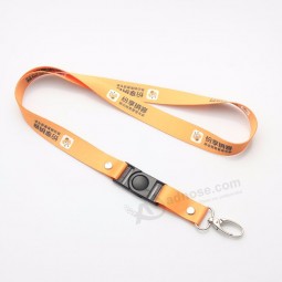 Polyester Sublimation billige benutzerdefinierte Lanyard