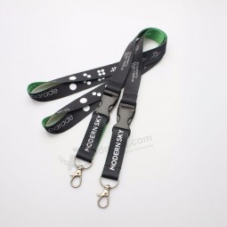 beliebte benutzerdefinierte Sublimation abtrennbare Lanyard mit kleinem Auftrag