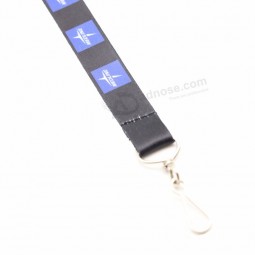 china manufacture promotional custom polyester fabric keychain badge holder lanyard type retractable tool lanyard