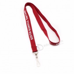 factory sale safe secure adjustable casino elastic cord badge holder lanyard