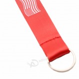 Lanière porte-badge bleu de qualité supérieure de 1 pouce avec clip amovible
