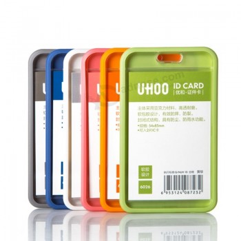 acrylic credit card holder-vertical without lanyard