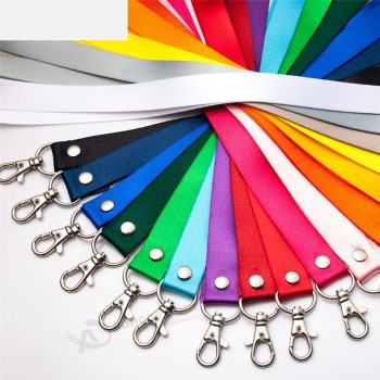 Badge Holder Lanyard 46CM Candy Color Lanyard for Name Tag