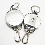 Cubiertas de cadena de cuerda telescópica transparente