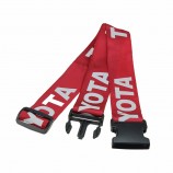 cinturones de correa de hebilla de etiqueta de equipaje personalizados populares
