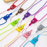 Corde de sangles de téléphone portable multifonction pour Samsung Galaxy S6 S7 edge Plus iphone 6 Plus Lanière Sangle de cou Décoration de téléphone