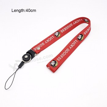 Sangle de cou de longe en gros pour clés Carte d’identité Sangles de téléphone portable pour porte-badge USB Huawei DIY Hang Rope Lariat Lanyard