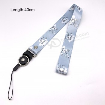 Sangle En Gros Nouvelle Longe Sangle De Cou Pour Clés Carte D’identité Pour Huawei Porte-Badge USB DIY Hang Corde Lariat