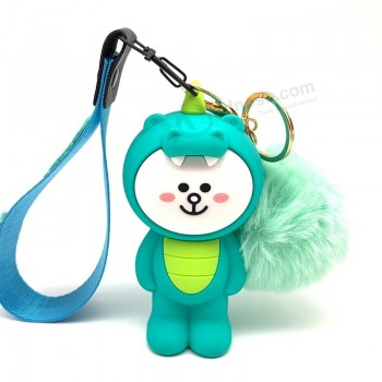 Longes personnalisées 3D Cartoon Mini longe mignonne pour clés Forme de dinosaure / Support USB pour téléphone portable Lanière DIY