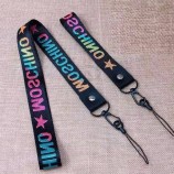 wholesale cartoon lanyard mobile phone portable short hand rope lanyard for keys keychain strap wandering keycord