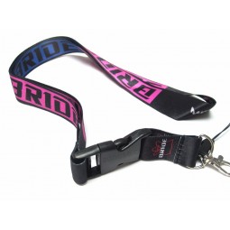 ONE PC Herren schwarze Braut Autorennsport Key Lanyard Abzeichen ID Inhaber JDM Handy-Nackengurte