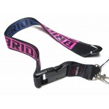 ONE PC mens black bride Car racing  Key lanyard badge ID holders JDM mobile phone neck straps