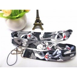 Wholesale Bugs Bunny Keychain Lanyards ID Holders Looney Tunes Mobile Phone Neck Straps