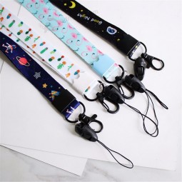 1pcs cartoon stitch high quality lovely cute lanyard ID badge holder Key neck strap kids gifts