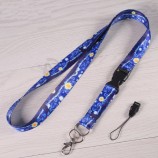 Longes de sangle de cou pour clés Carte d’identité Gym Sangles de téléphone portable Porte-badge USB Accroche-cordon de suspension bricolage Lariat Lanyard correa cuello