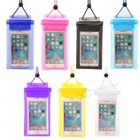 Pour téléphone portable de 6,5 pouces Sac étanche PVC Housse étanche