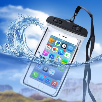 moda esportes ao ar livre luminosa capa de telefone à prova d'água