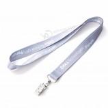 Longes en polyester avec logo d’impression par sublimation avec pince crocodile
