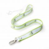 brilliant sublimation printing polyester lanyards with custom logo