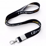 Nouveaux produits Longe en polyester de sublimation avec logo personnalisé coloré