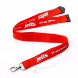 Longes d’impression en soie Sangle Logo d’impression personnalisée Longes de cou en polyester