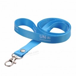 custom lanyards polyester sublimation lanyard with printed logo For student