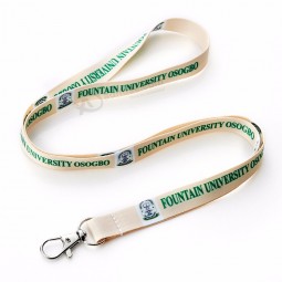 Sublimationsdruck Lanyards Polyester Hals Lanyards mit individuellem Logo
