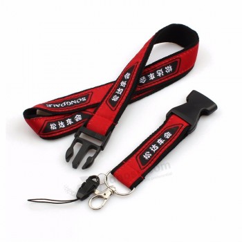 Porte-badge Longes personnalisées selon demande taille personnalisée et matière polyester