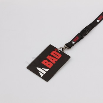 fashion pouch holder neck badge holder lanyard with card holder for event
