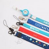 Pas cher sublimation imprimé badge porte lanière tour de cou chine en gros