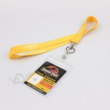 2019 Nouveau design personnalisé disponible en plastique rétractable porte-badge d’identification avec cordon / badge de bobine