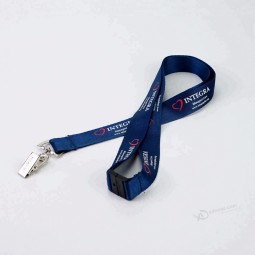 benutzerdefinierte siebdruck mode umweltfreundliche lanyard