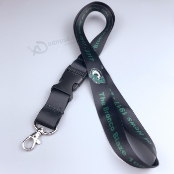 personalized neck printed sublimation polyester lanyard