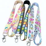 Impression personnalisée logo polyester cou longes pas de commande minimum