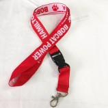 precio de fábrica impreso cordón de poliéster personalizado