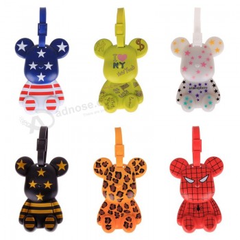 Étiquette de bagage enregistré Sac enfant Étiquette de bagage multicolore