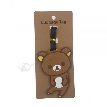 Étiquettes de voyage Cartoon Small Bear pour valises