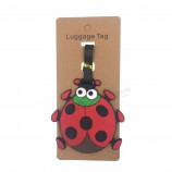 cartone animato coccinella bagagli Etichetta produttore etichetta