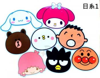 Accessoires de voyage Bagages Dessin animé Papier Autocollants Bagages Jouets Étiquettes Autocollant Enfants